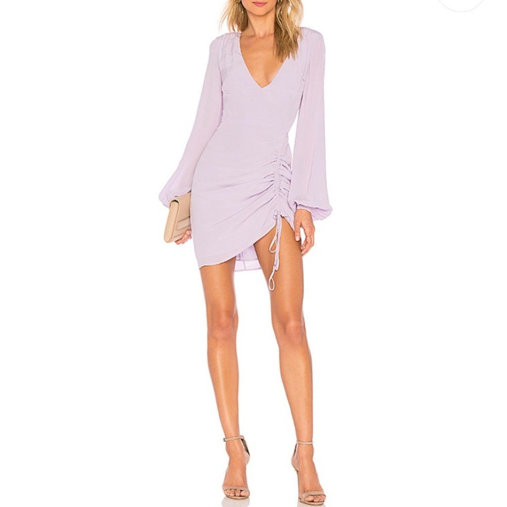 L'Academie Lilac Pearl Dress